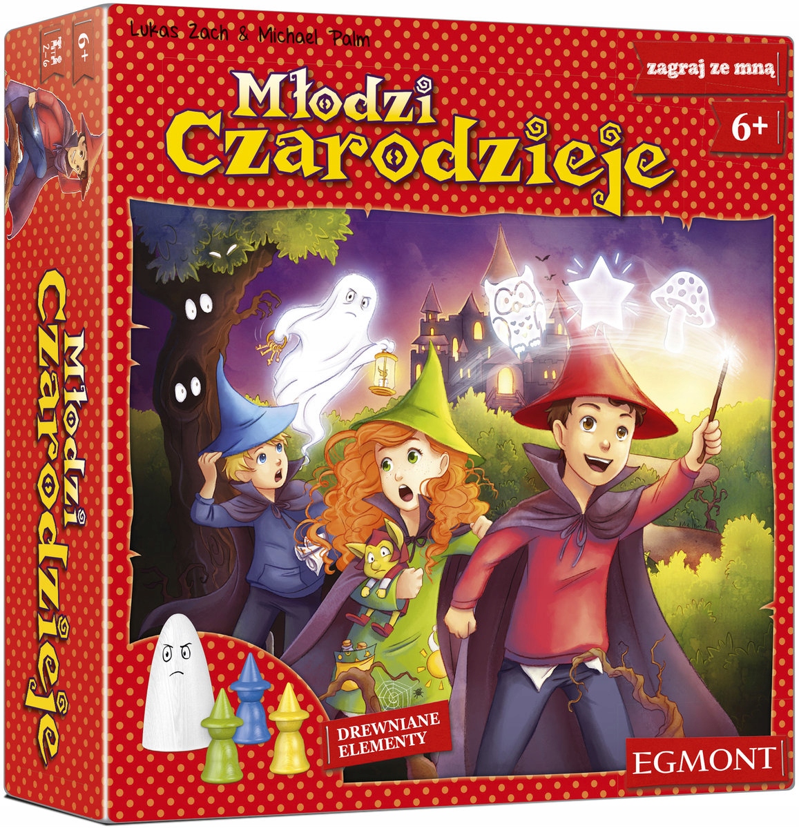 

Egmont Młodzi Czarodzieje Gra Magia Drewniane Elem