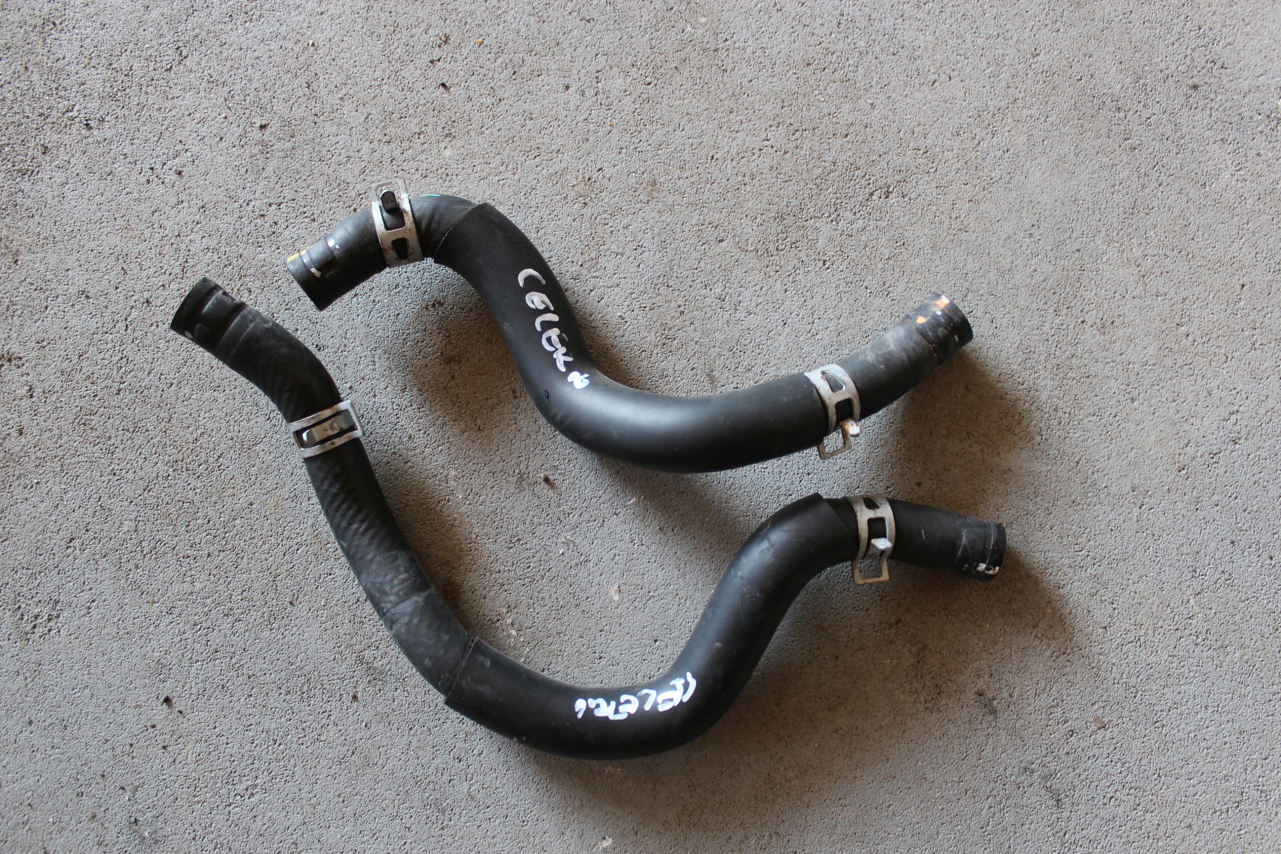 SUZUKI CELERIO 14-. PRZEWODY WODY NAGRZEWNICY