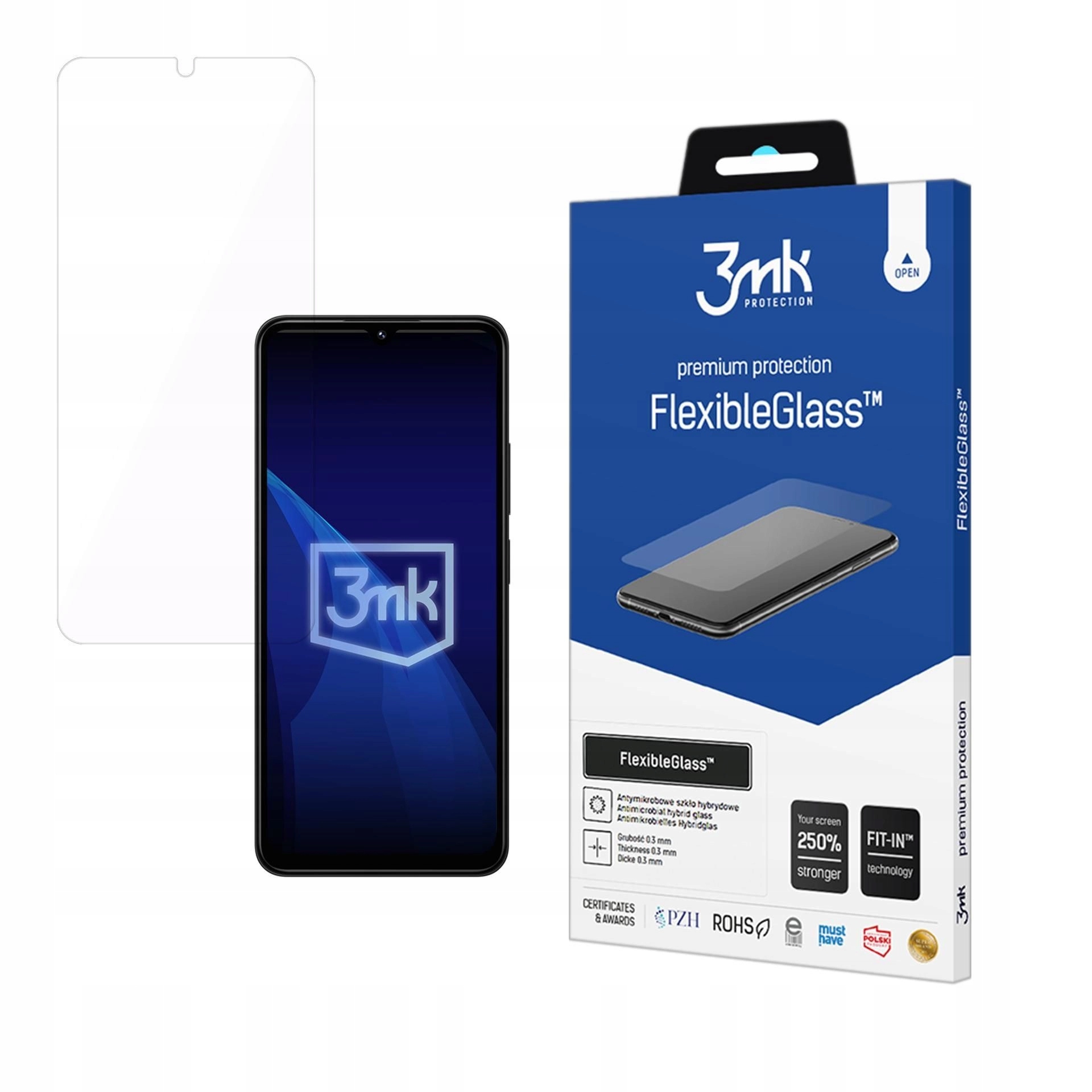 Szkło hybrydowe do Redmi 14C Poco C75 Redmi A4 5G 3mk FlexibleGlass