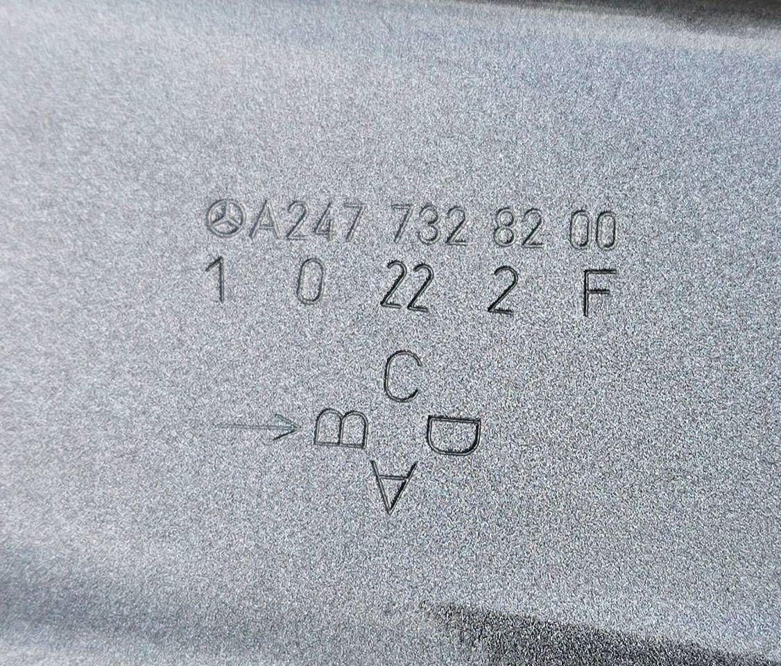 Mercedes GLB x247 a247 w247 door rear. right