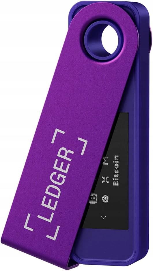 Portfel kryptowalut Ledger Nano S Plus fioletowy