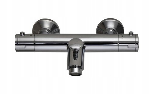 Termostatická vaňová batéria Laveo Termico Chrom nástenná