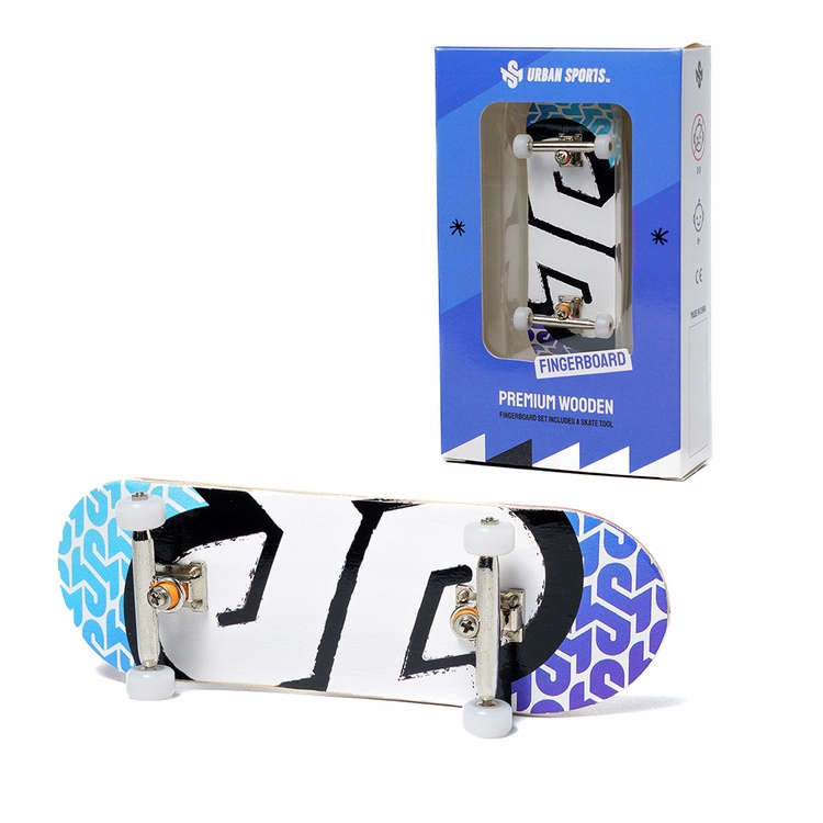 Fingerboard Kompletní sada Urban Sports Logo Purple Classic 32 mm