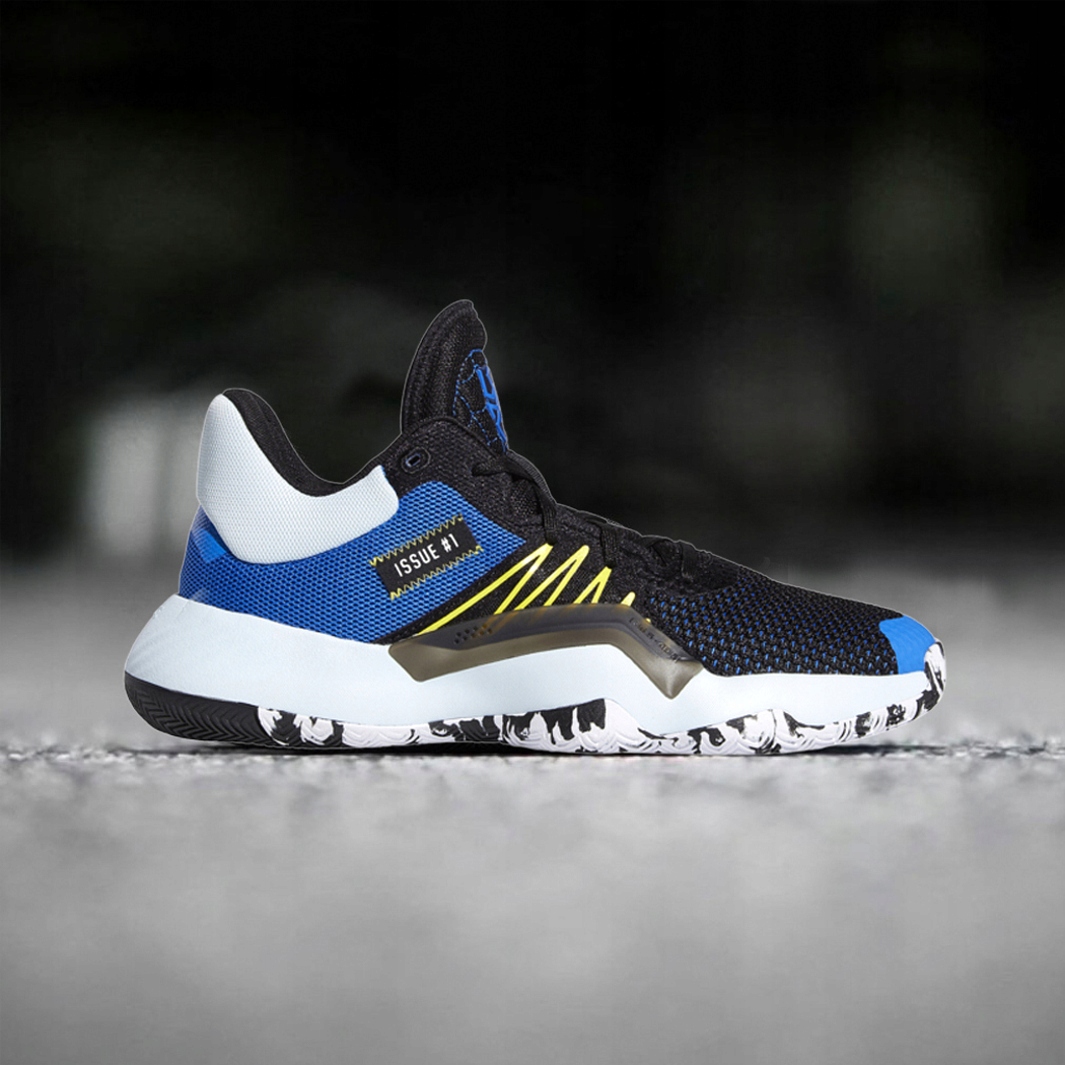 ADIDAS D.O.N. ISSUE #1 RIVERSIDE HAWKS BLACK/BLUE