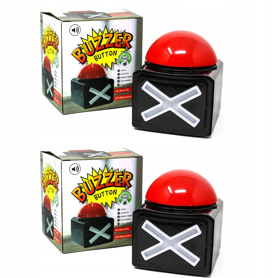 BUZER ЗІ ЗВУКОМ І СВІТЛОДІОДНИМ ОСВІТЛЕННЯМ ВЕЧІРКА ГРА