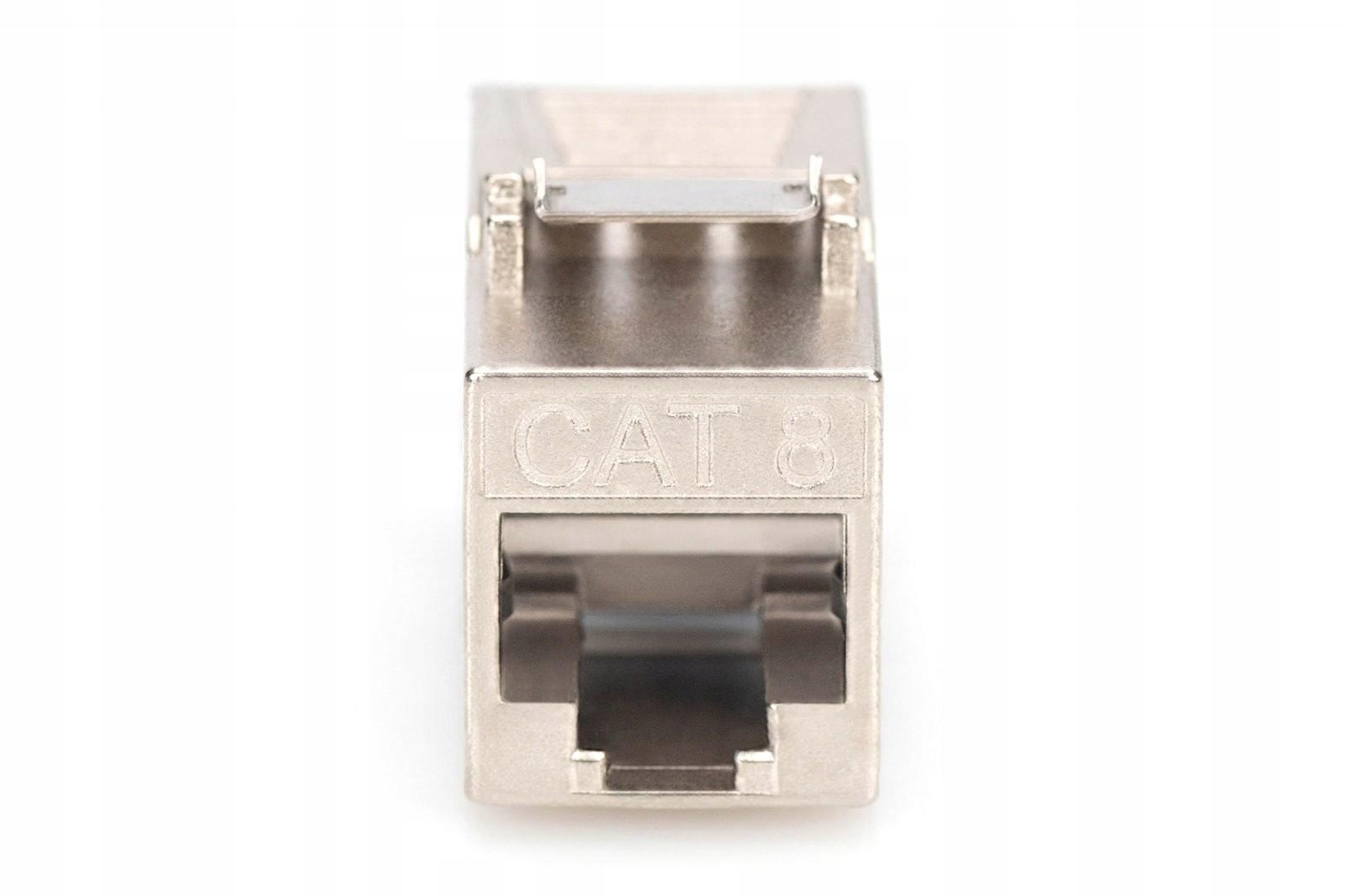 Moduł Keystone RJ45 8P8C kat. 8.1 Stp, ekranowany, beznarzędziowy, stalowy