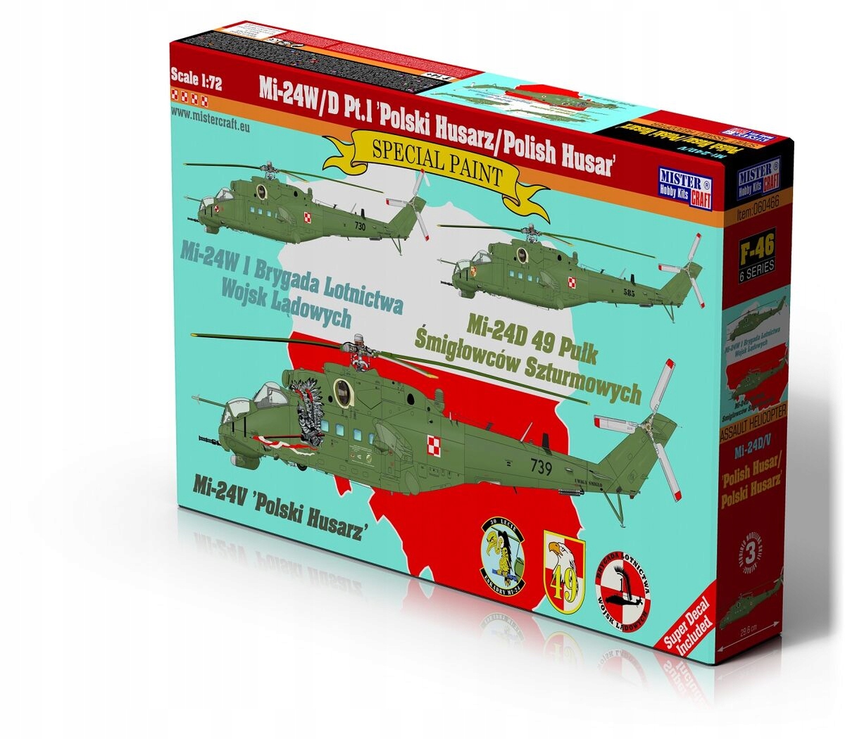 Mi-24W/D Pt.1 Polski Husarz MisterCraft F-46