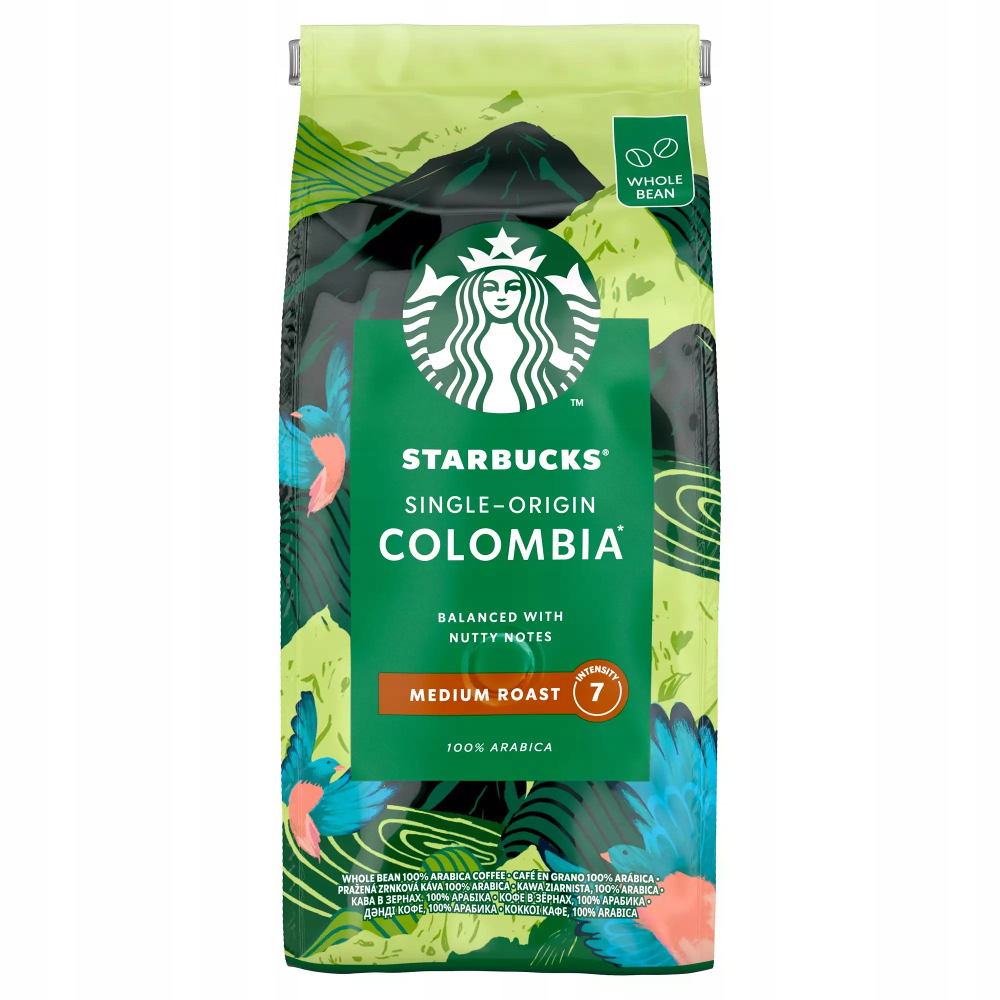 Starbucks Colombia Kawa Ziarnista 100% Arabica 450 G