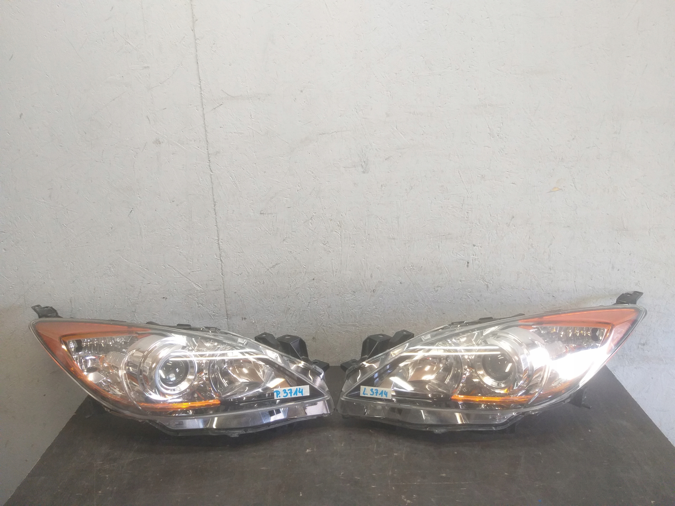 light lights front right left MAZDA 3 III BL 08- lens BDG7-51040