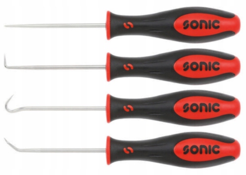 SONIC Zestaw haków, 4 szt., profil: precyzyjne, przeznaczenie: do osad