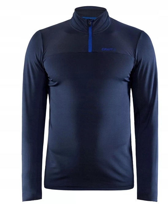 Pánská Mikina s krátkým zipem Craft Core Gain r.M Námořnická Modrá