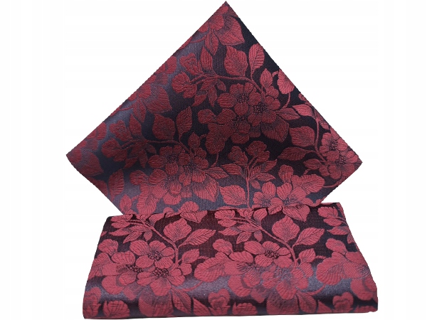 BORDOWA WE WZORY POSZETKA WYPUSTKA BUTONIERKA