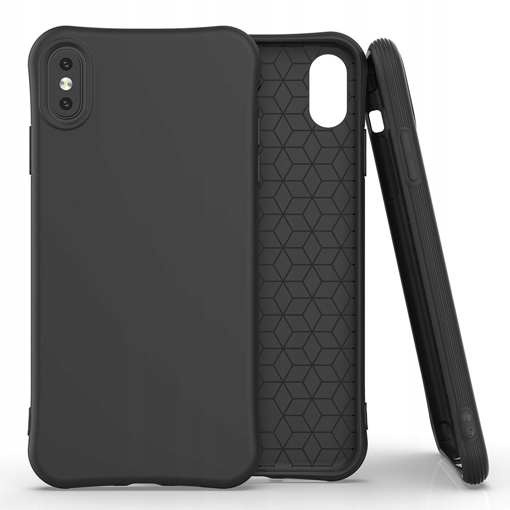 

Elastyczne żelowe etui do iPhone Xs Max czarny