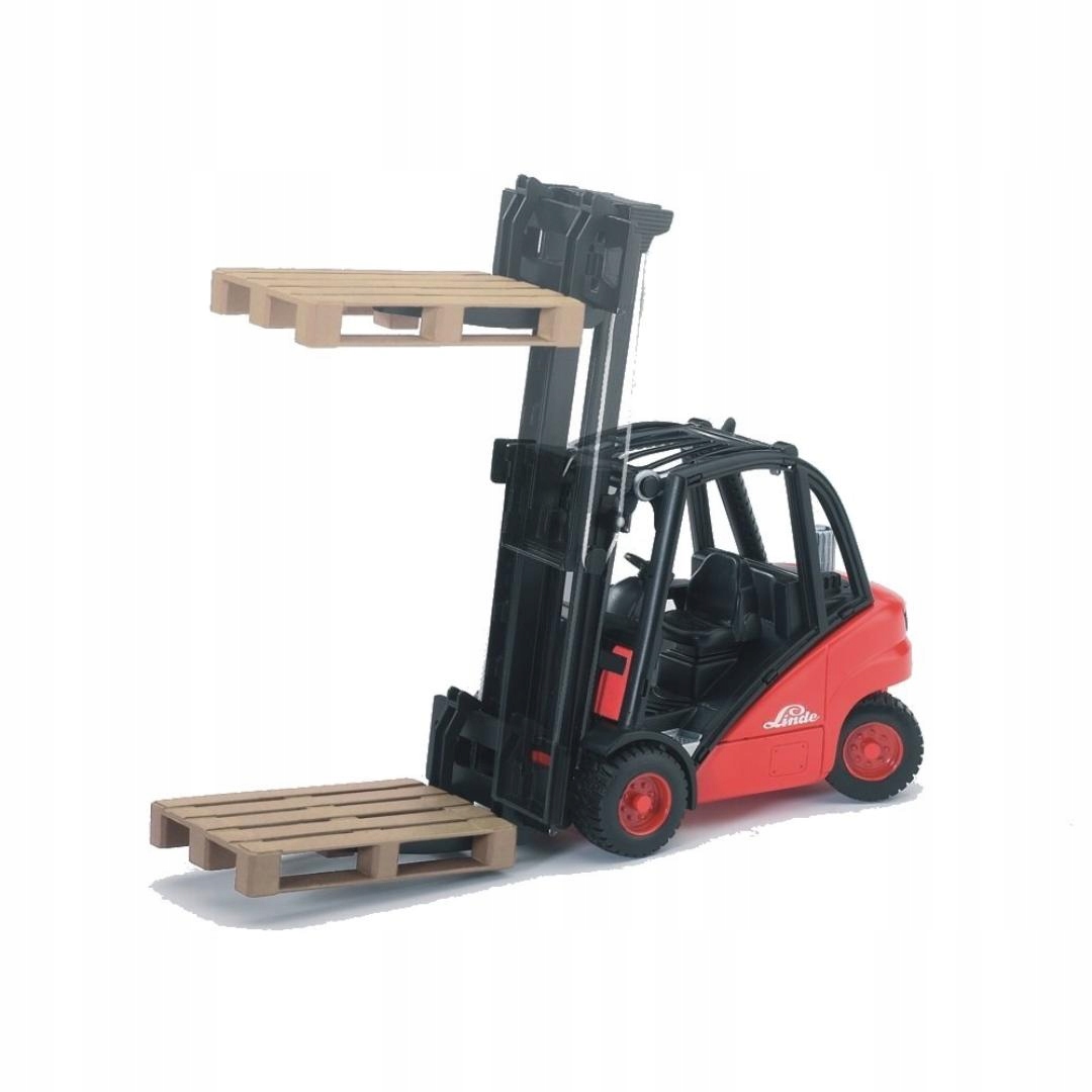 Wózek widłowy + 2 palety 02511 Marka Bruder