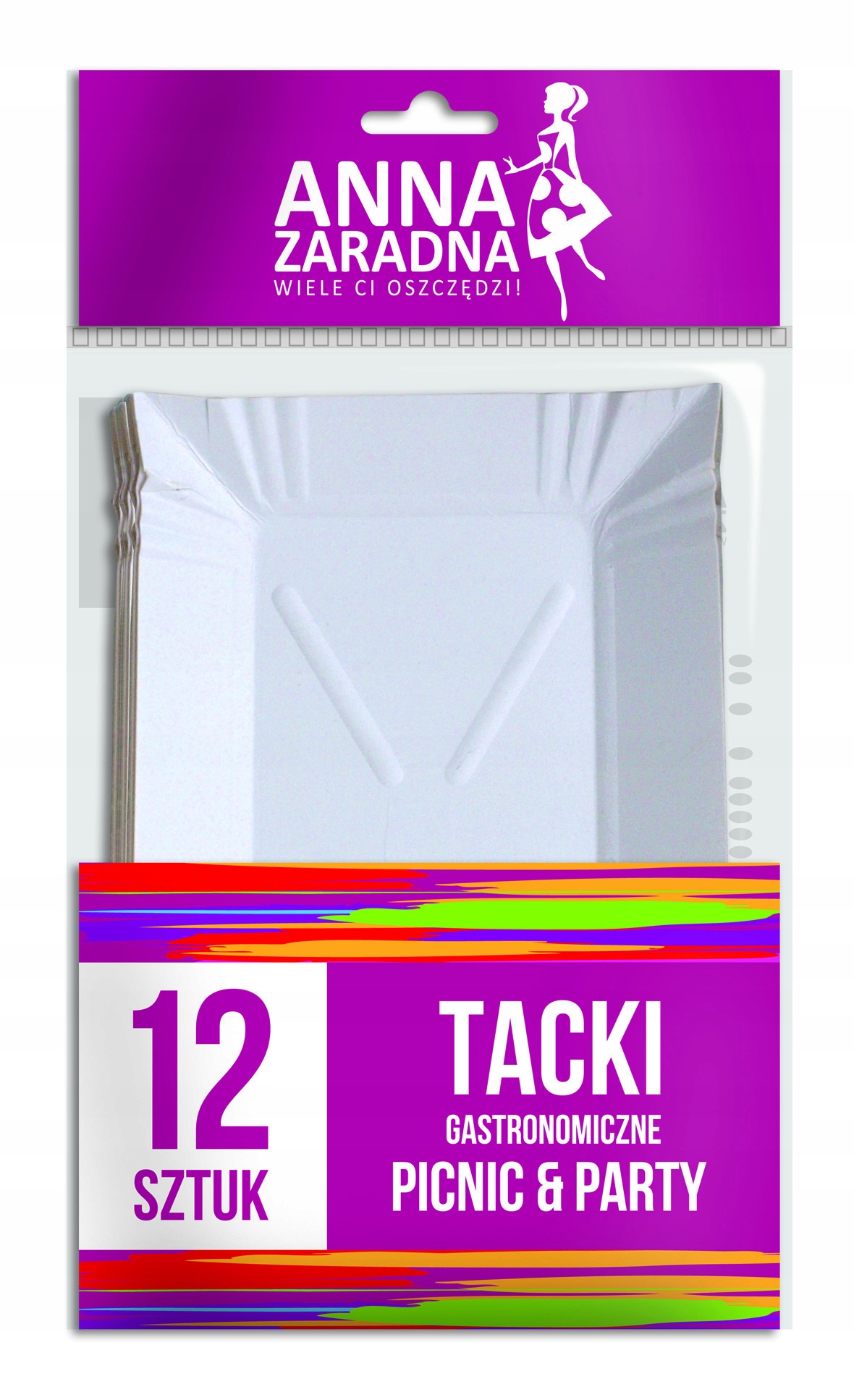 

Tacki gastronomiczne Anna Zaradna 12 szt.