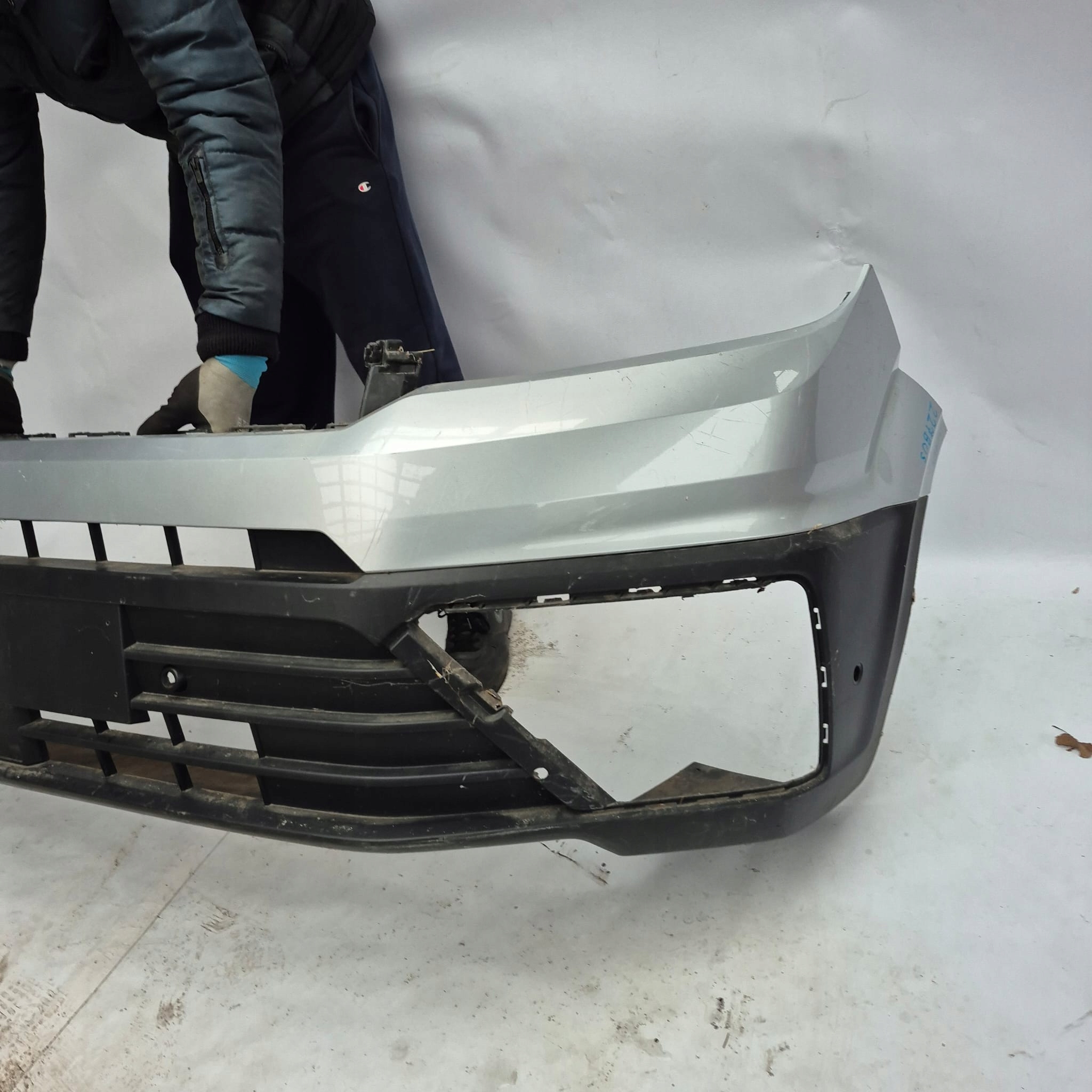 VW CRAFTER II 2 MAN TGE 16- bumper front front 6XPDC 7C0807221A