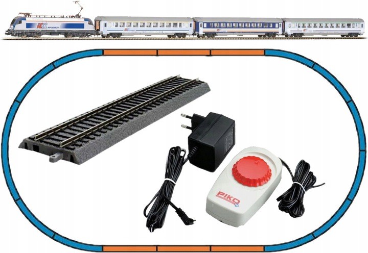 Sada Pkp 3 Vagóny Lokomotiva Husarz Piko 97931 H0 Startovací Vláčkodráha
