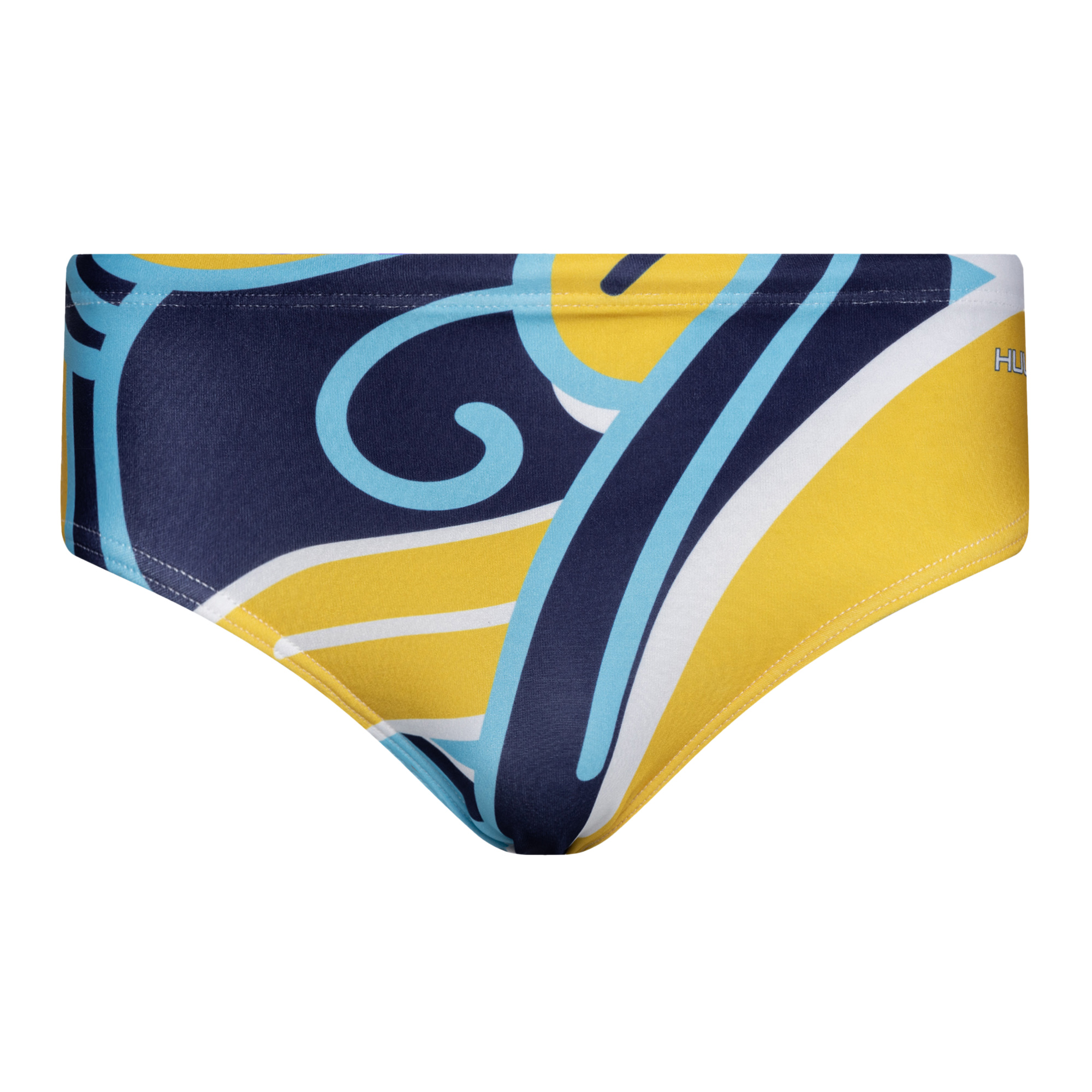 Pánské plavkové slipy Huub Brief Jonny navy/yellow S