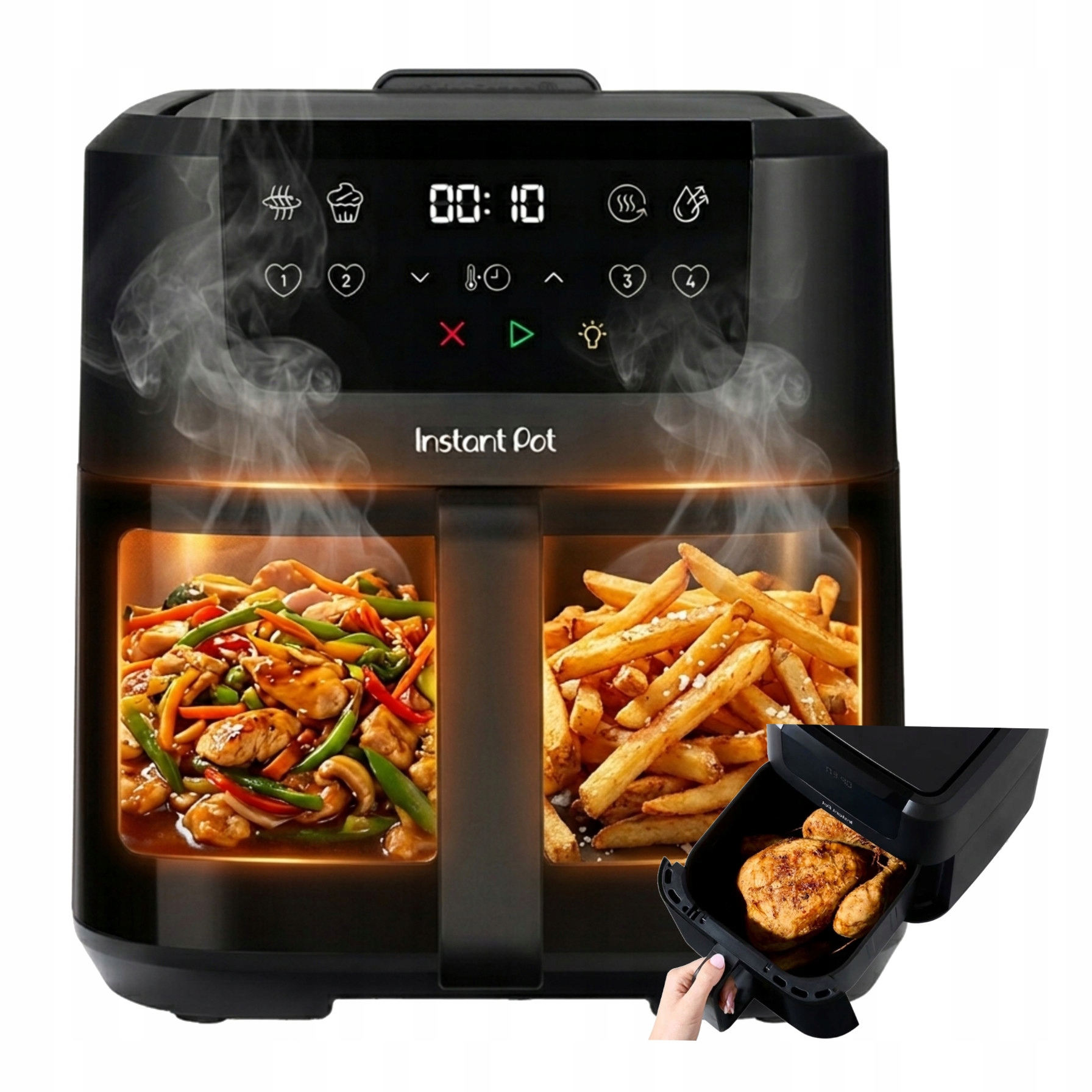 Air Fryer Frytkownica Beztłuszczowa Frytownica Evencrisp 1500W 5L