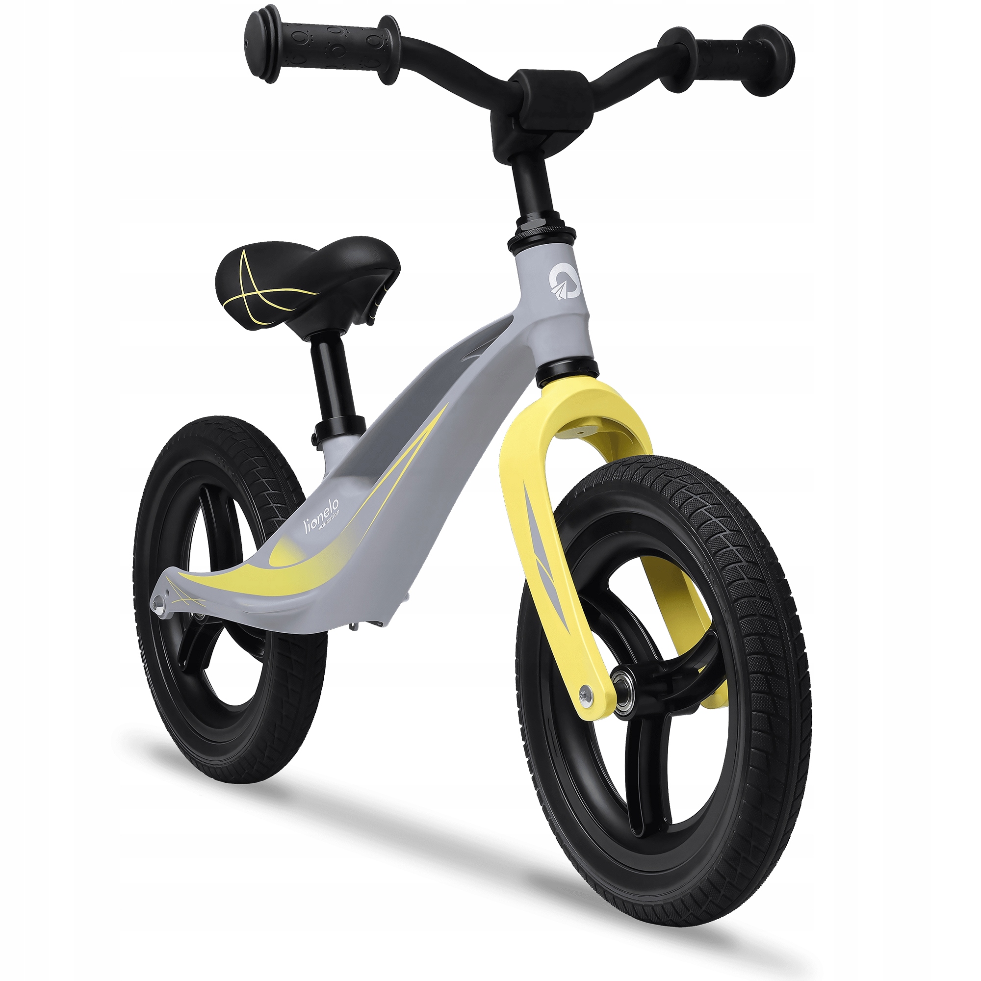 Rowerek Lionelo Bart Tour w szarym kamieniu bezpieczna zabawa dla malucha