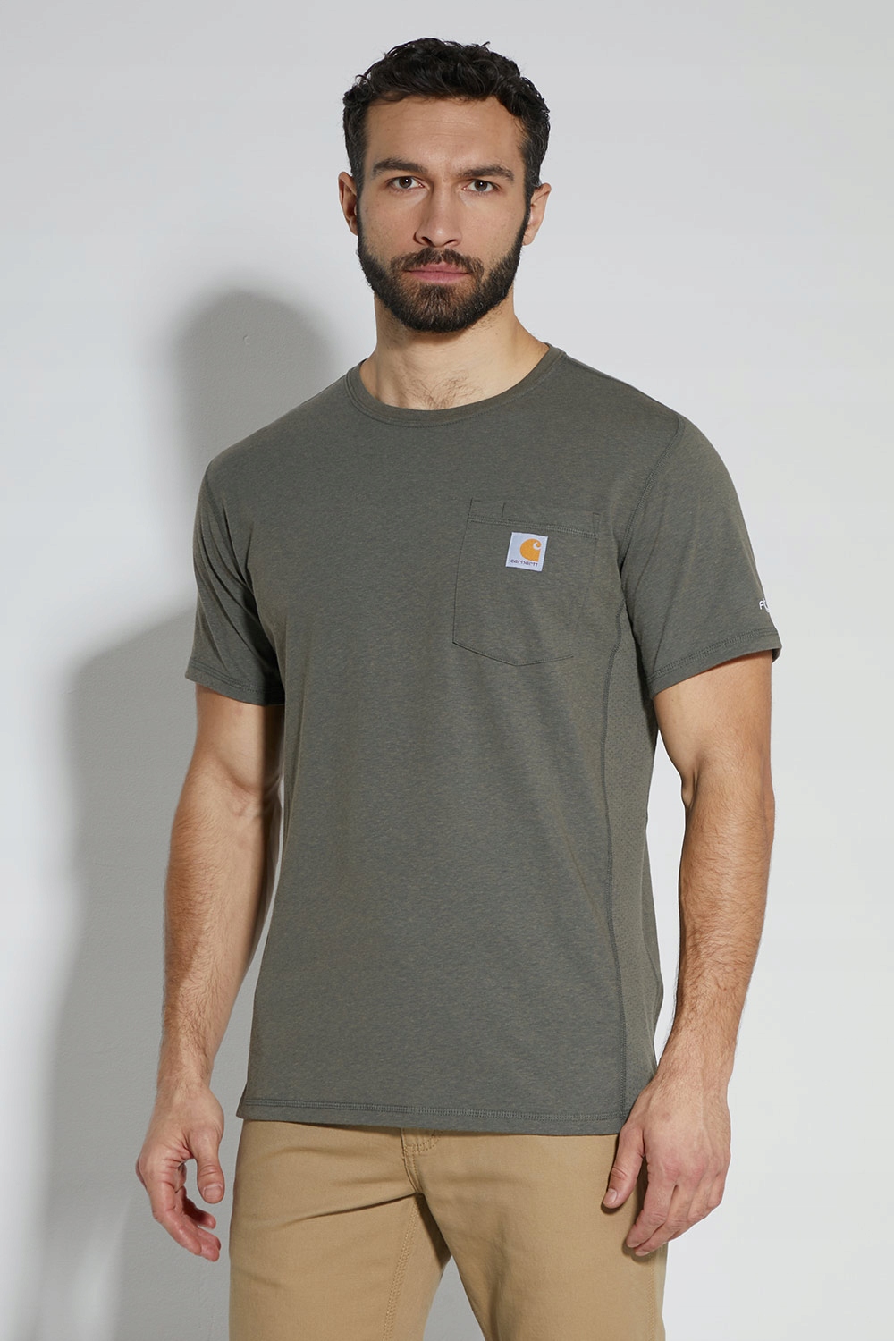 Tričko Carhartt Force Midweight S/s Pocket