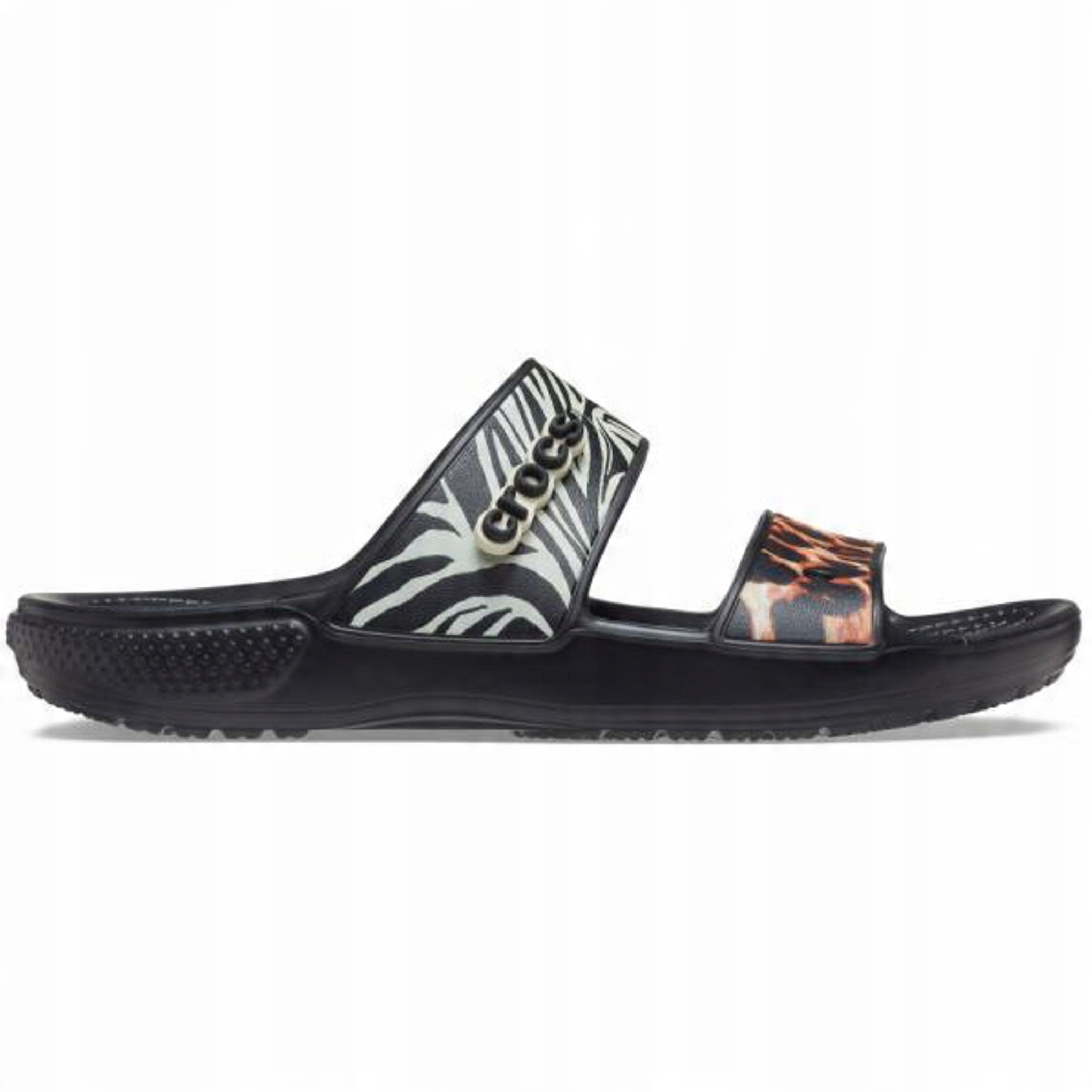 

Crocs Klapki Damskie Lekkie Na Lato Zebra Panterka