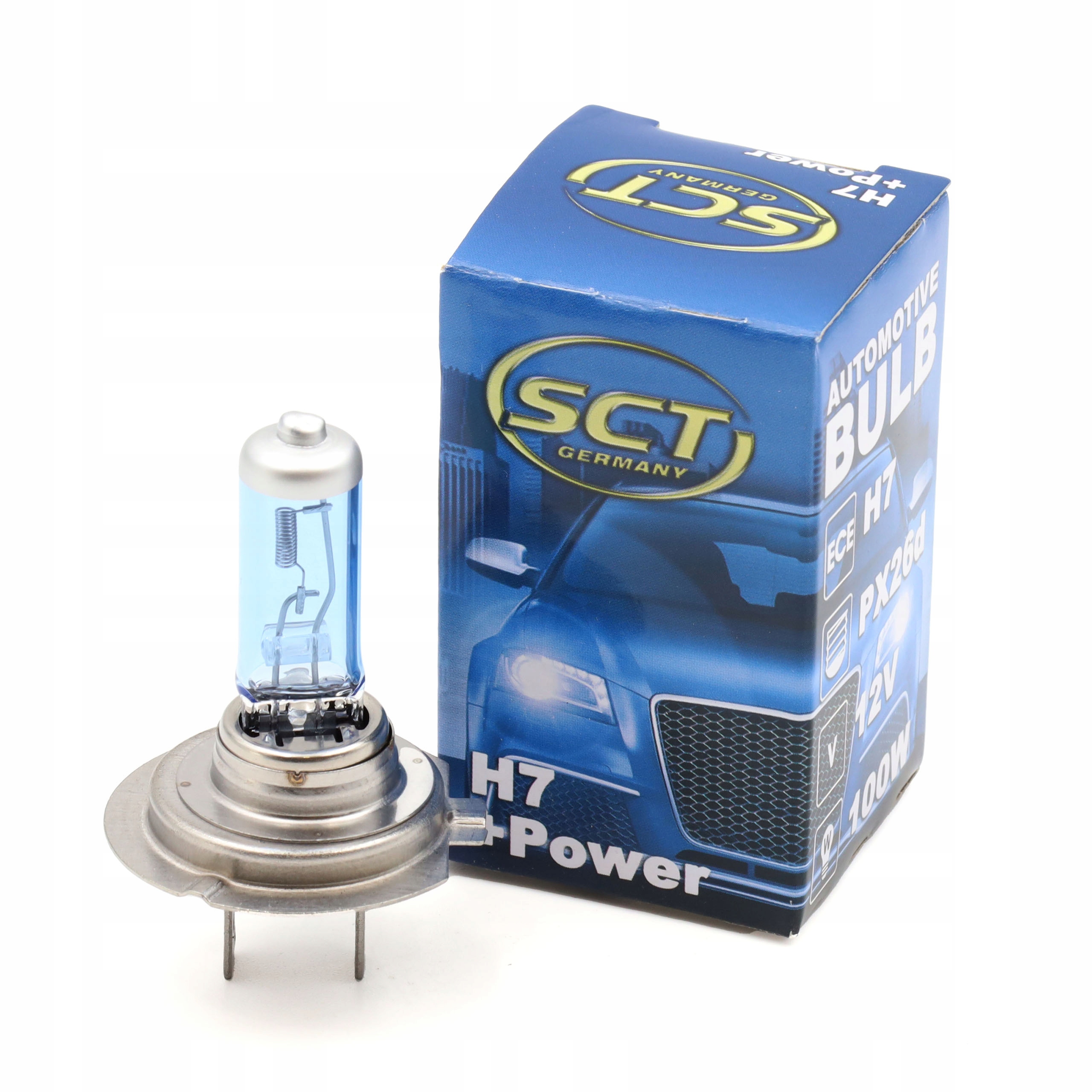 

Żarówka Sct H7 White 12V 100W PX26D