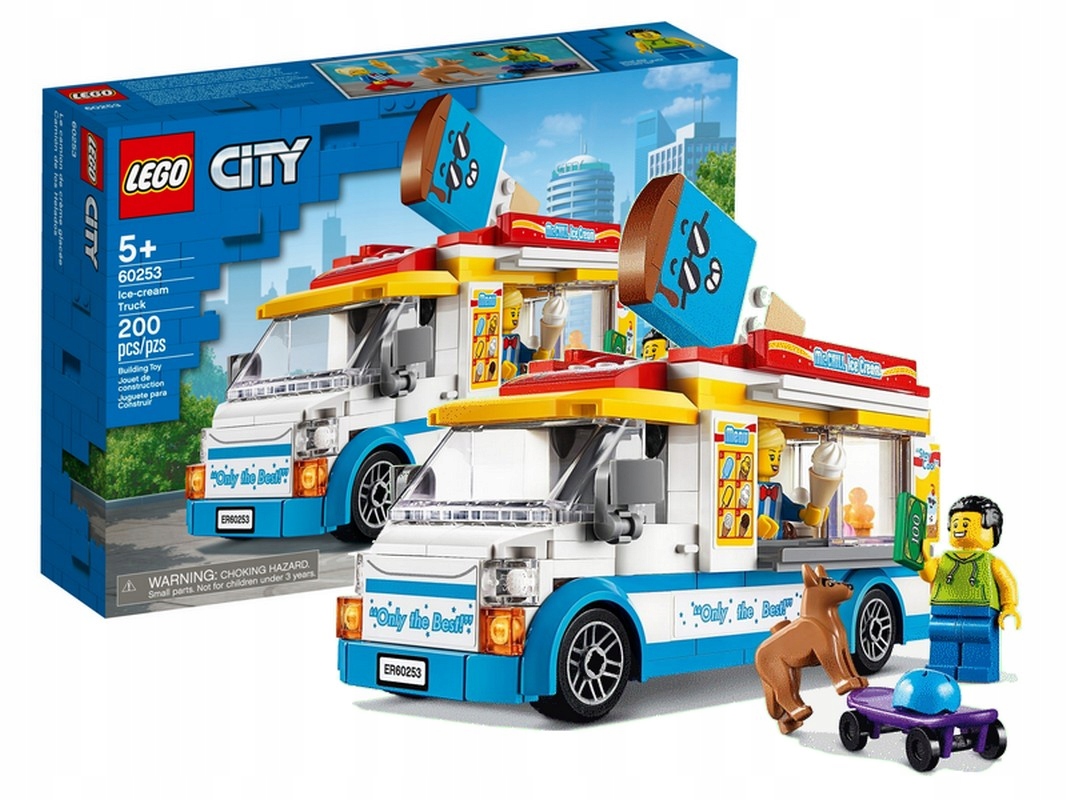 

Lego City 60253 Furgonetka Z Lodami
