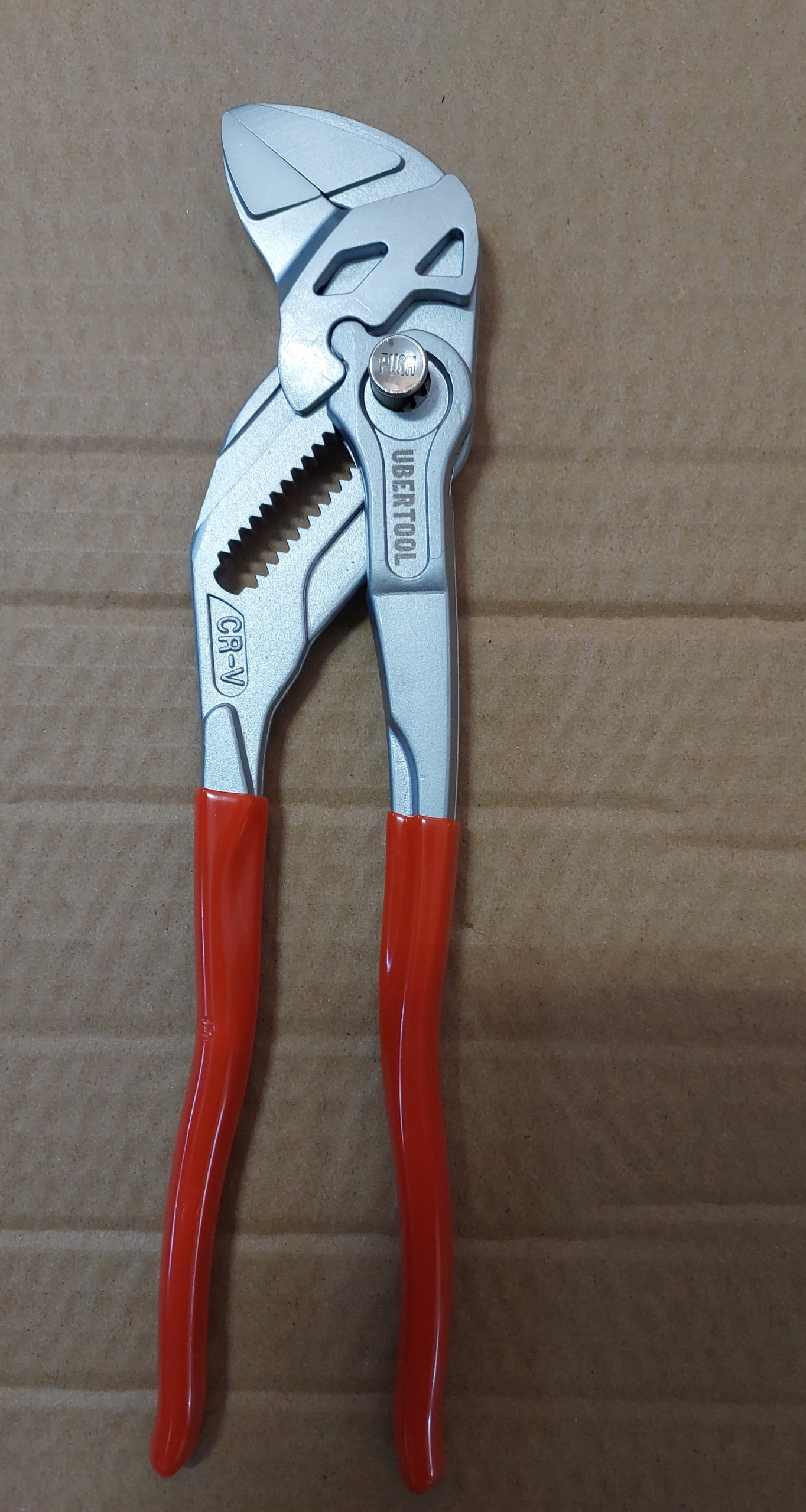 Szczypce nastawne 250mm płaskie regulowane chromowane super jakość