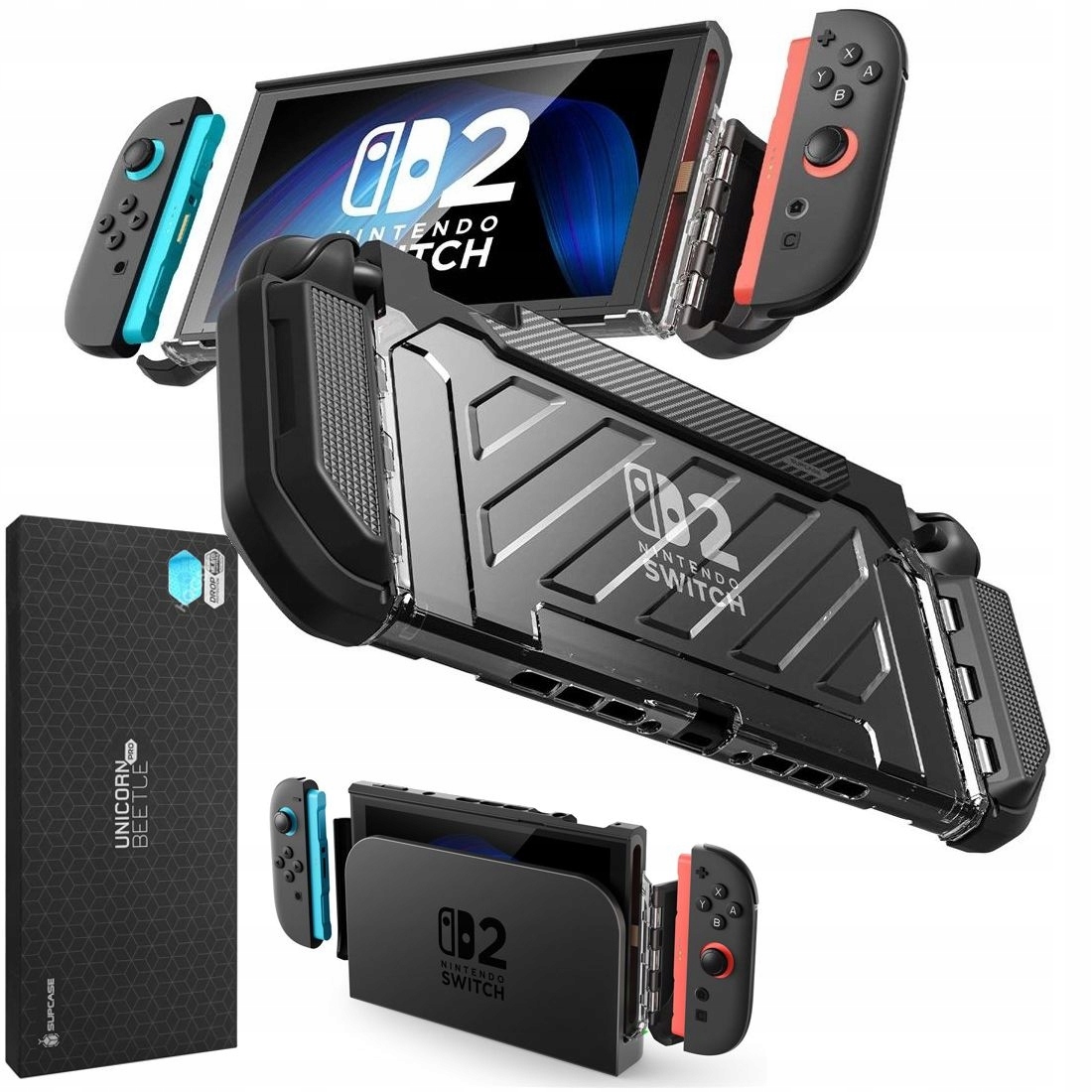 Pouzdro pro Nintendo Switch 2, Supcase Ub Pro, pro stanici, ochranné pro konzoli