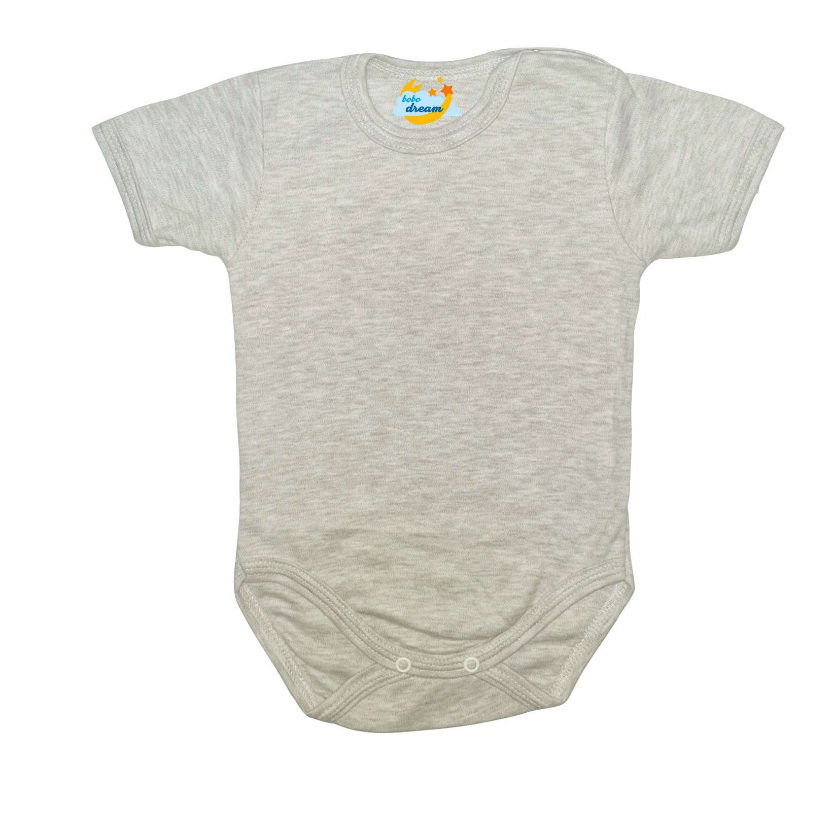 

Body krótki rękaw Basic szare 98