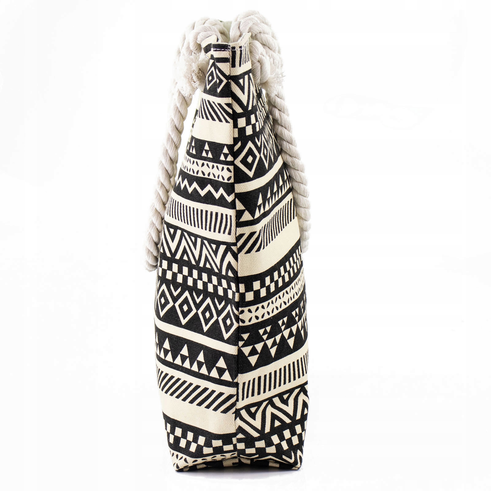 TORBA damska duża PLAŻOWA koszyk shopper LATO na ramię pojemna Materiał dominujący tkanina