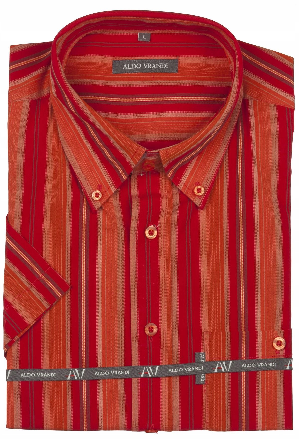 

koszula AldoVrandi 100%COTTON L_41/42_obw_kl_120