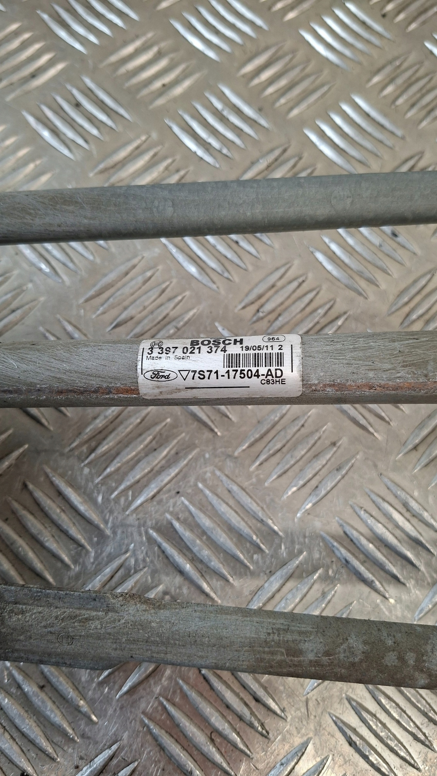 wiper mechanism front FORD MONDEO MK4
