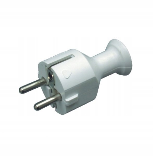 

Wtyczka Prosta 16A Z/u Uni-schuko 250V Biała WT-40
