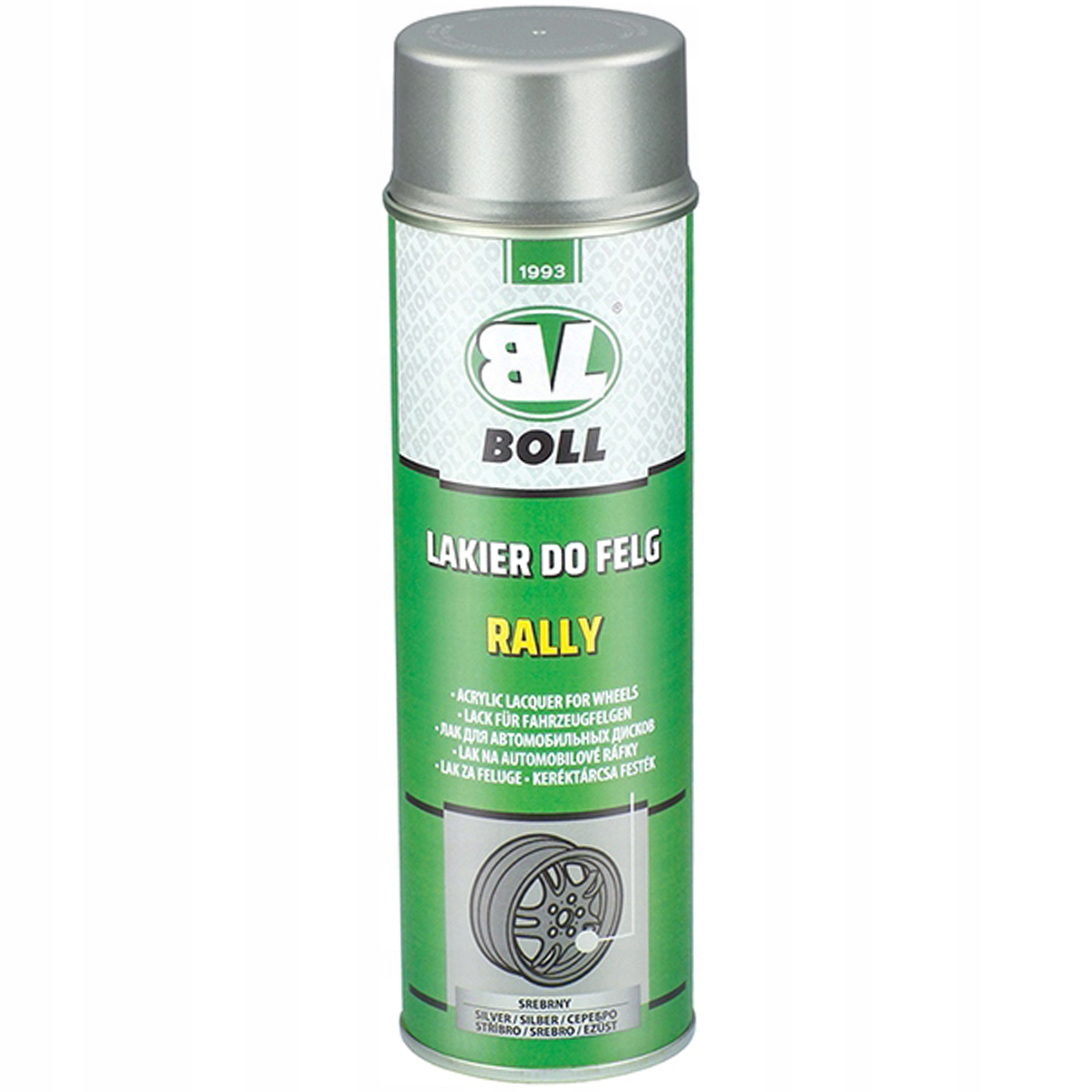 BOLL LAKIER DO FELG SREBRNY 500ML SPRAY