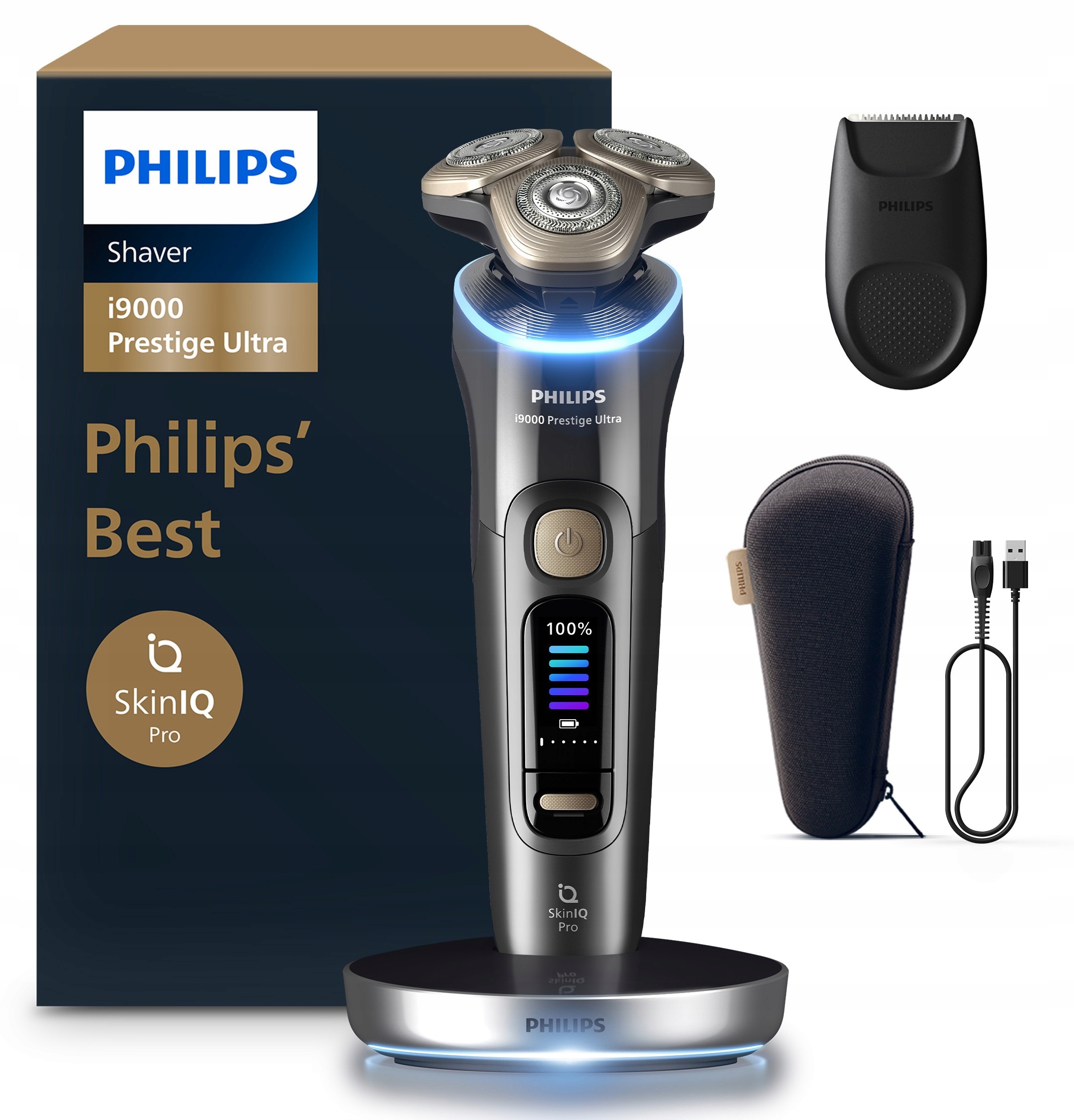 Golarka Philips Seria i9000 Prestige Ultra SkinIQ Pro XP9402-11