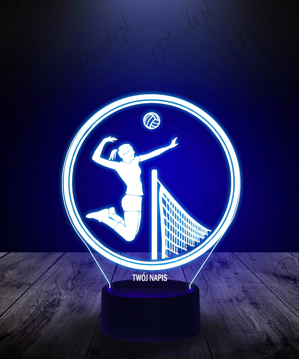 Lampka na biurko Siatkówka 16kolorów LED PLEXIDO Marka Plexido