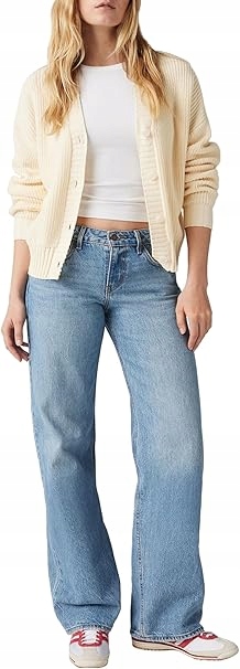 Spodnie Damskie Jeansy Levi's Low Loose Rozmiar 33 x 32