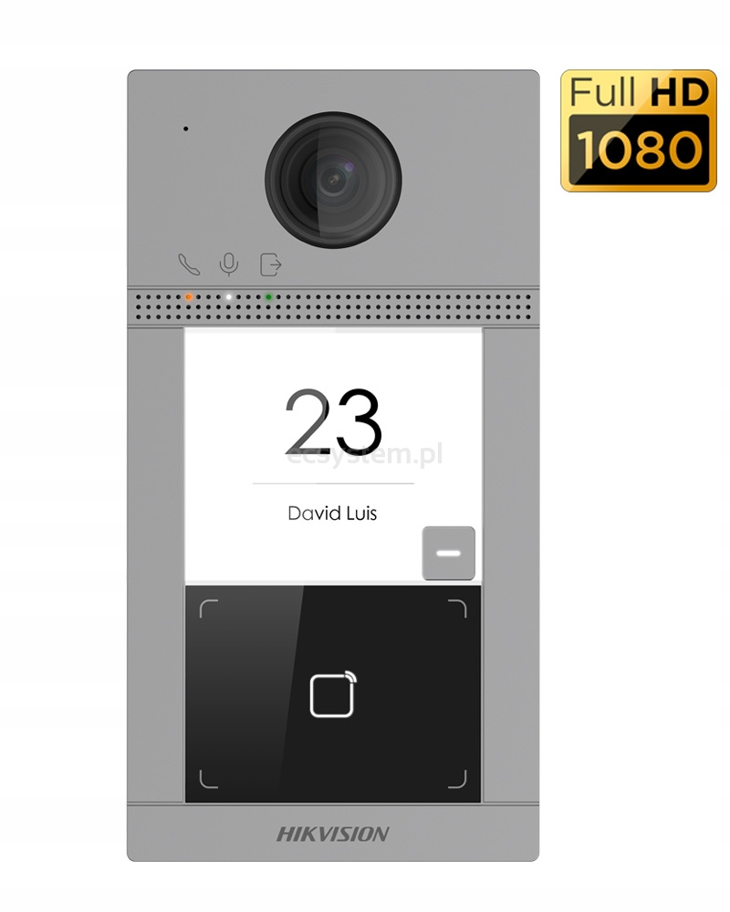 WIDEODOMOFON WiFi IP 7'' HIKVISION Furtka + Brama Rodzaj domofonu Jednorodzinny