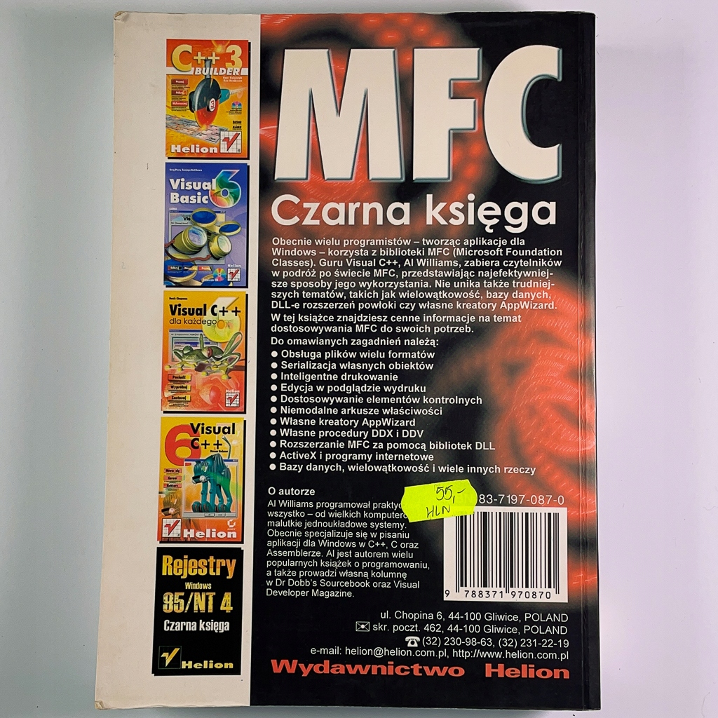 MFC Czarna Księga Al. Williams Gatunek Programowanie