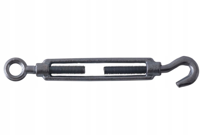 

Śruba Rzymska Oko / Hak M24 Ocynkowana Naciąg Lina