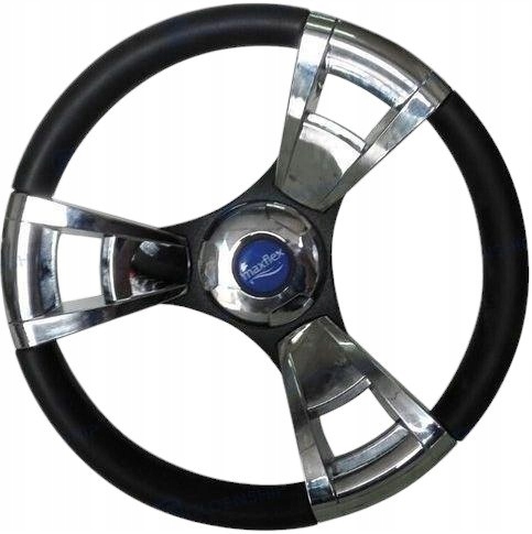 KIEROWNICA HERMOSA CHROMED - 350 MM