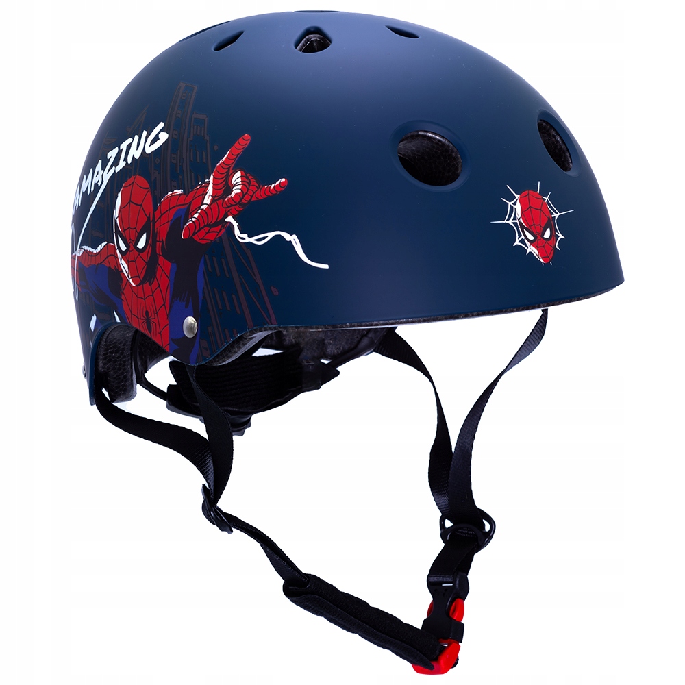 Kask Dziecięcy Skate Rowerowy Hulajnoga Deskorolka Spiderman Marvel roz. M