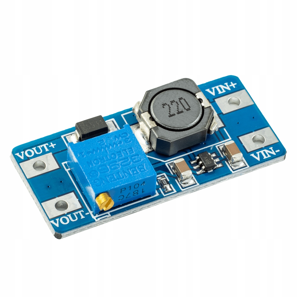 

Przetwornica step-up 2A MT3608 DC-DC