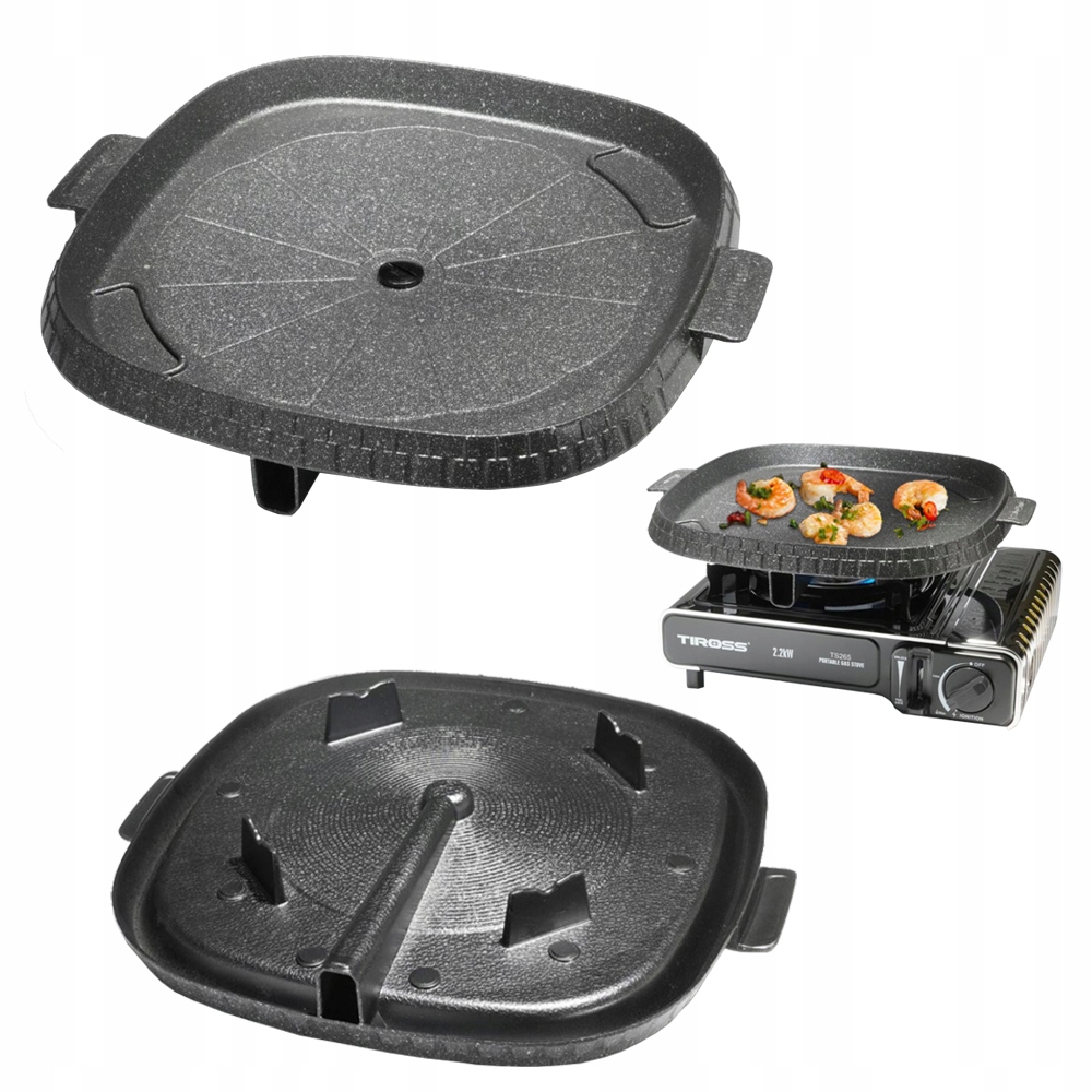 Patelnia grillowa nakładka aluminium Marmur