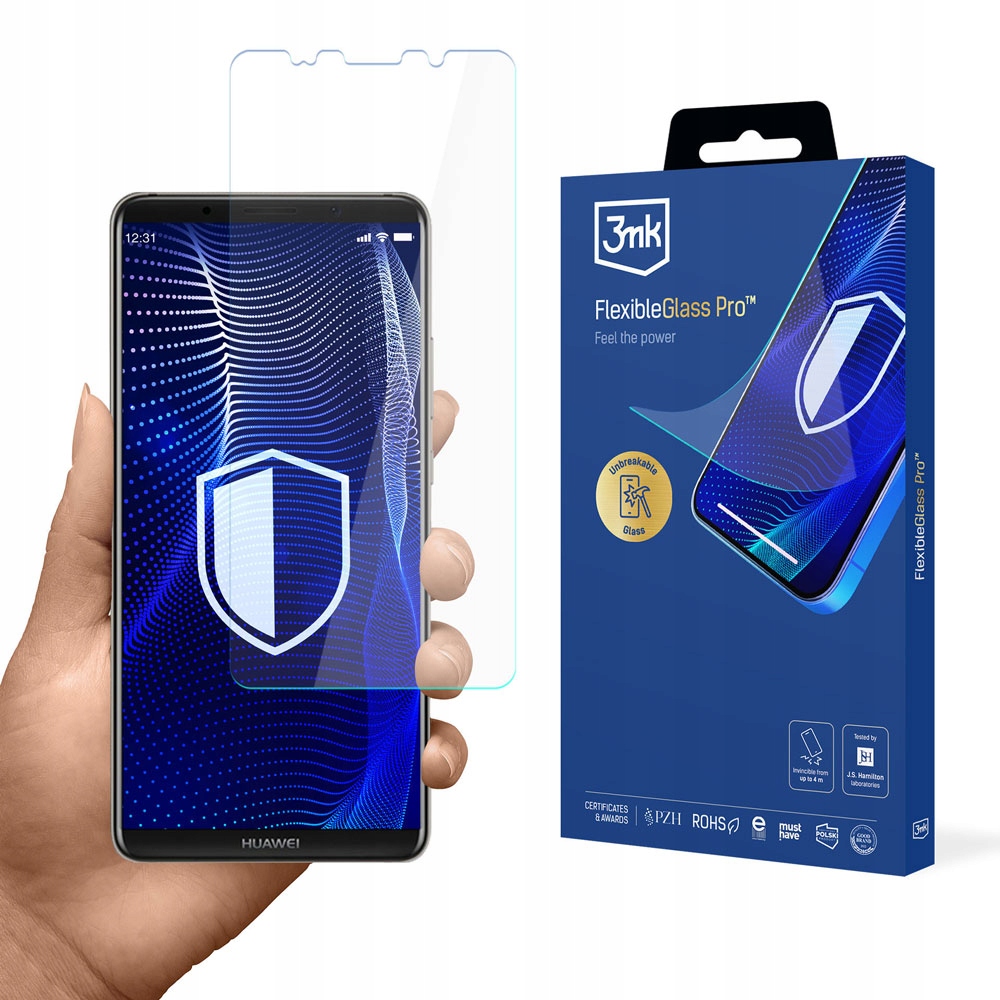 Szkło ochronne hybrydowe 3mk FlexibleGlass Pro na Huawei Mate 10 Pro