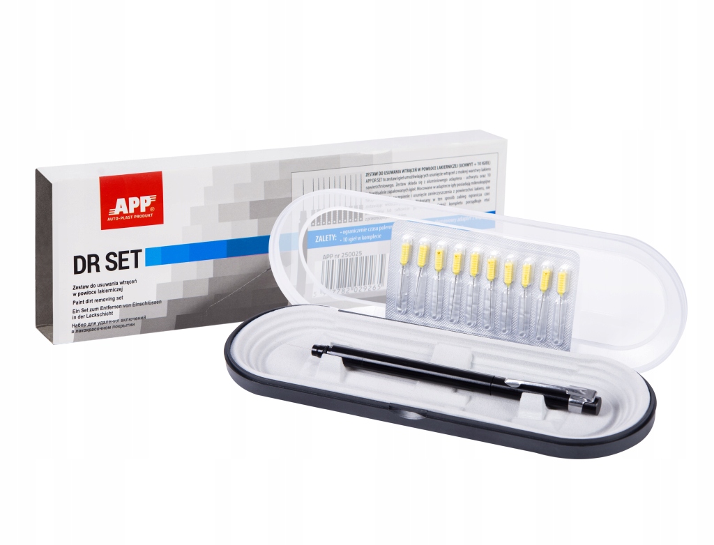 APP DR SET Zestaw do usuwania wtrąceń w lakierze