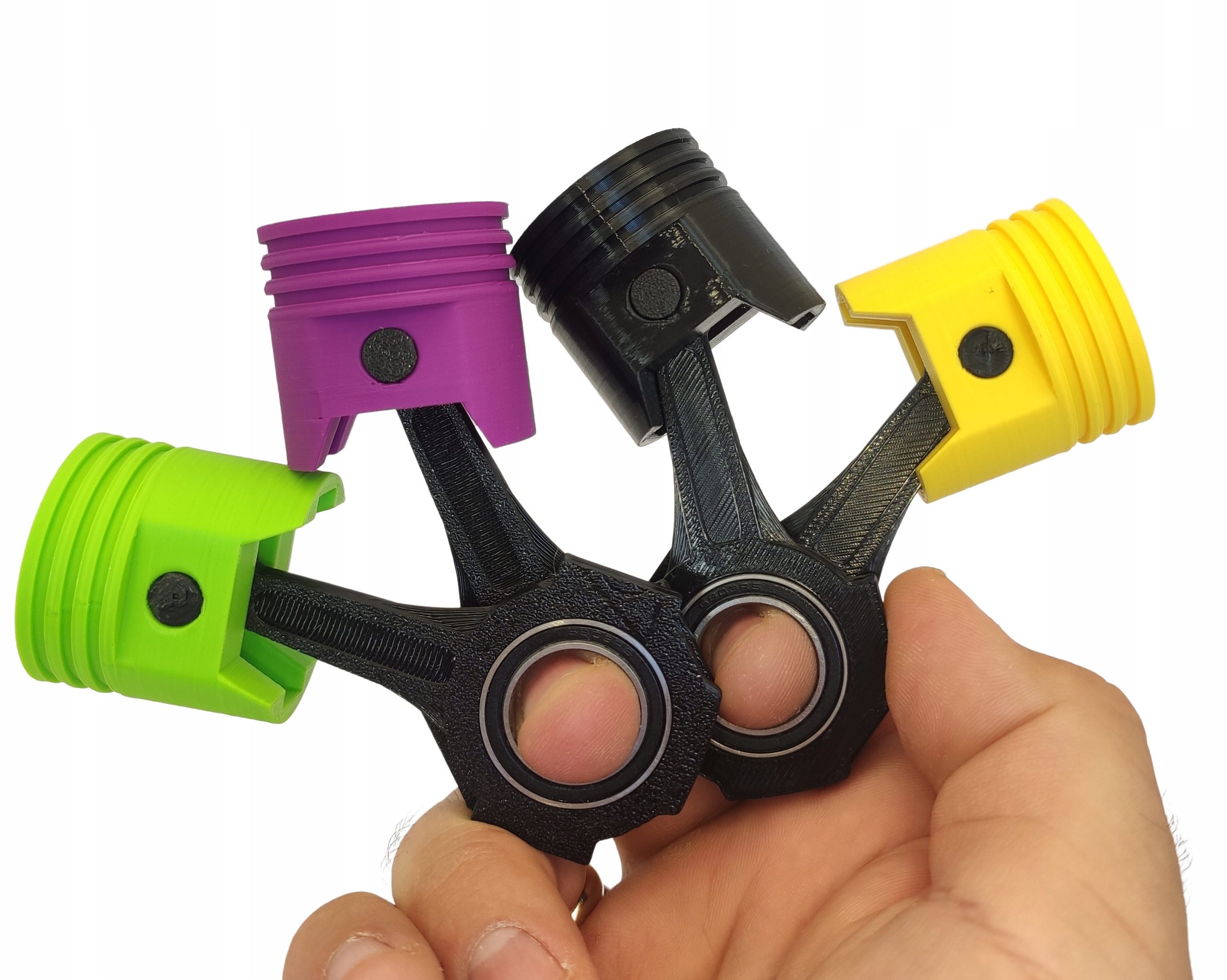 Miętowy Tłok KEYRAMBIT KEYSPINNER Hit TikToka 3D Brelok Zawieszka NOWOŚĆ!