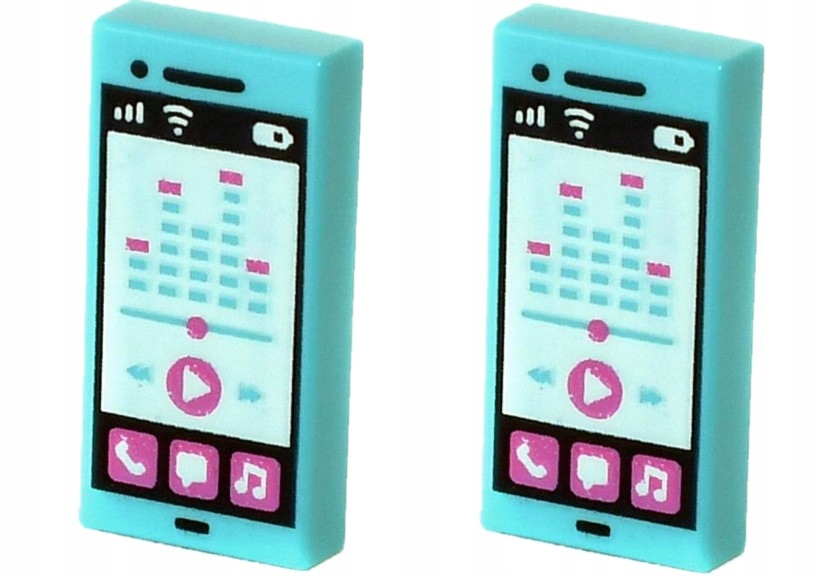 

Lego płytka nadruk telefon smartfon 3069bpb279